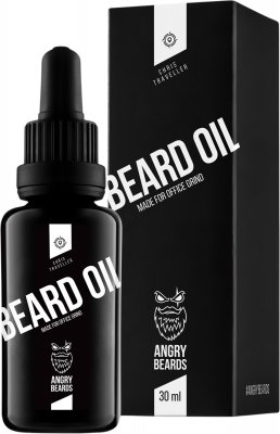 Angry Beards Beard Oil Olej na vousy Christopher the Traveller 30 ml