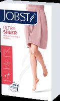 Jobst Ultra Sheer 1 - lýtkové punčochy bez špice - kratší délka - karamelové - velikost IV Jobst Ultra Sheer 1 - lýtkové punčochy bez špice - kratší délka - karamelové - velikost IV