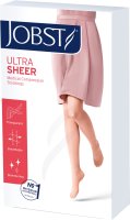 Jobst Ultra Sheer 1 - lýtkové punčochy bez špice - kratší délka - karamelové - velikost IV Jobst Ultra Sheer 1 - lýtkové punčochy bez špice - kratší délka - karamelové - velikost IV