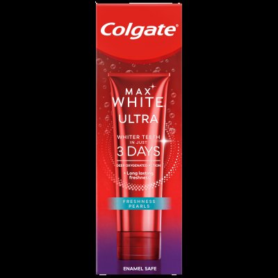 Colgate Max White Ultra Fresh Pearls bělicí zubní pasta 50 ml