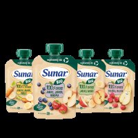 Sunar BIO kapsička mix karton (od uk. 4. měsíce) 12 x 100 g