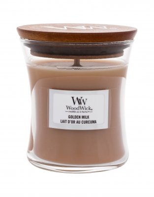 WoodWick Golden Milk vonná svíčka 85 g