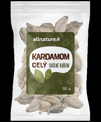 Allnature Kardamom celý 50 g