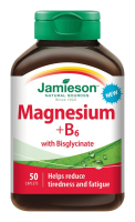 Jamieson Hořčík+vitamín B6 s bisglycinátem 50 tablet