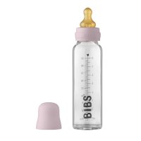 BIBS Baby Bottle skleněná láhev Dusky Lilac 225ml