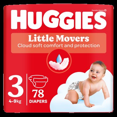 Huggies Ultra Comfort Jumbo 3, 78 ks