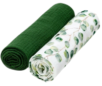 T-Tomi BIO Mušelínové pleny Eucalyptus 2 ks