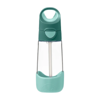 B.box Lahev na pití s brčkem - emerald forest 450ml