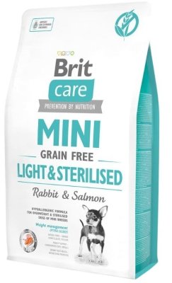 Brit Care Dog Mini Grain Free Light & Sterilised 2 kg