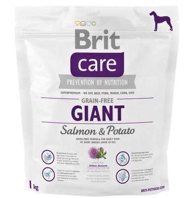 Brit Care Dog Grain-free Giant Salmon & Potato 1 kg