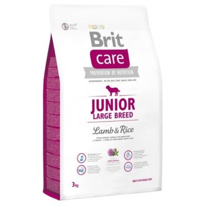 Brit Care Dog Junior Large Breed Lamb & Rice 3 kg