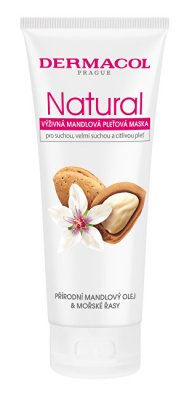 Dermacol Vyživující mandlová pleťová maska Natural 150 ml