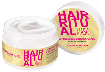 Dermacol Rozjasňující maska pro blond vlasy Hair Ritual 200 g