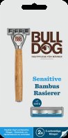 Bulldog Sensitive Bamboo holící strojek + náhradní hlavice 2ks Bulldog Sensitive Bamboo holící strojek + náhradní hlavice 2ks