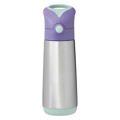 B.box Termoska na pití s brčkem - lilac pop 500ml B.box Termoska na pití s brčkem - lilac pop 500ml