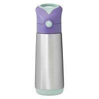 B.box Termoska na pití s brčkem - lilac pop 500ml