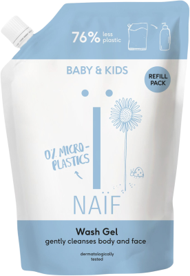 Naïf Čisticí a mycí gel pro děti a miminka - náhradní náplň 500 ml Naïf Čisticí a mycí gel pro děti a miminka - náhradní náplň 500 ml