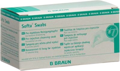B.Braun Softa swabs tampóny na očistu kůže 100 ks