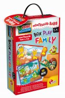 Liscianigioch Montessori Baby Box Play Family - Vkládačka mláďátka