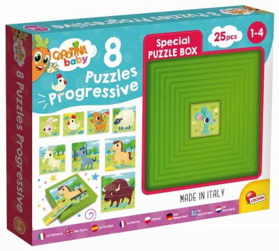 Liscianigioch Carotina Baby 8xPuzzle - Farma