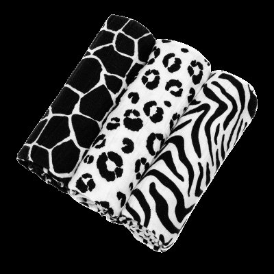 T-Tomi BIO Bambusové pleny Animal skin 3 ks T-Tomi BIO Bambusové pleny Animal skin 3 ks