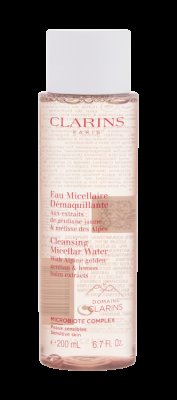 Clarins Cleasing Micellar Water,Micellární odličovací voda, 200 ml