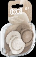 Lovi Silikonový dynamický dudlík HARMONY holka 18m+ 2 ks Lovi Silikonový dynamický dudlík HARMONY holka 18m+ 2 ks