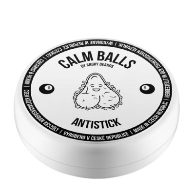 Angry Beards Calm Balls Antistick Sportovní lubrikant na intimní partie 84 g