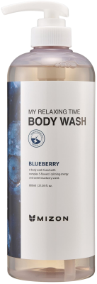 Mizon My Relaxing Time Body Wash Lahodná borůvka sprchový gel 800 ml