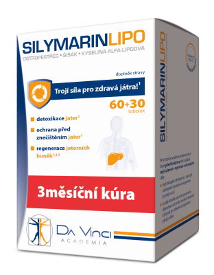 SILYMARIN LIPO Da Vinci Academia 60+30 tobolek