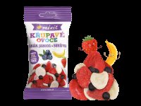 Mixit Křupavé ovoce do kapsy - Křupavý banán, jahoda, borůvka 5 ks