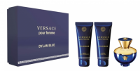Versace Pour Femme Dylan Blue pro ženy EDP 50 ml + tělové mléko 50 ml + sprchový gel 50 ml dárková sada
