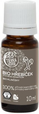 Tierra Verde Esenciální olej BIO Hřebíček 10 ml