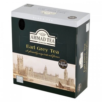 Ahmad Tea Earl Grey porcovaný čaj 100 x 2 g