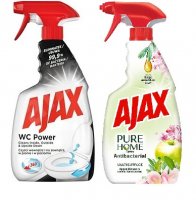 Ajax Sprej duopack (WC Power + Pure Home Apple) 2 x 500 ml