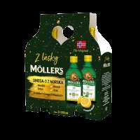 Möllers Dárkové balení Omega 3 2 x 250 ml