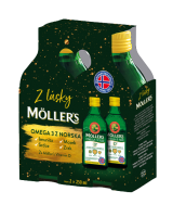 Möllers Dárkové balení Omega 3, 2 x 250 ml