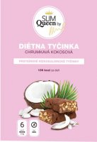 SLIM Queen Dietní tyčinka, kokosová 6 x 35 g