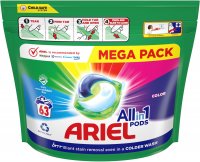 Ariel Color, gelové kapsle na praní 63 ks