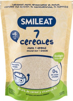 Smileat Organic Kaše ze 7 obilovin 6m+ 200 g