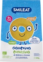 Smileat Organic špaldové a ovocné sušenky 220 g