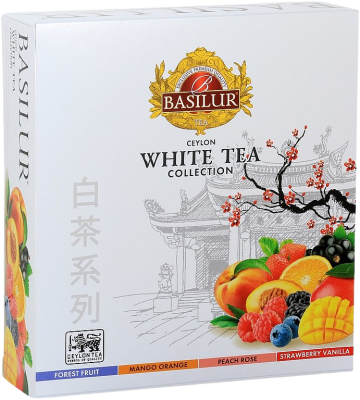 Basilur White Tea Assorted přebal 40 x 1.5 g