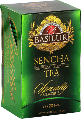 Basilur Specialty Sencha přebal 20 x 1.5 g