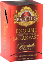 Basilur Specialty English Breakfast přebal 25 x 2 g
