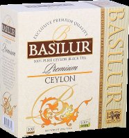 Basilur Premium Ceylon černý čaj nepřebal 100 x 2 g