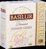 Basilur Premium Jasmine Green nepřebal 100 x 2 g
