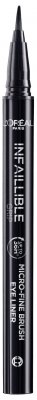 L'Oréal Paris Infaillible Grip 36h Micro-Fine liner 01 Obsidian black černá oční linka 0.4 g