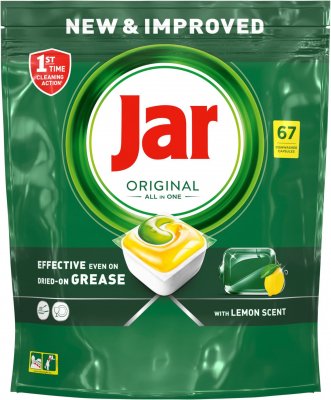 Jar Original All in 1, Kapsle na nádobí, Citrus 67 ks