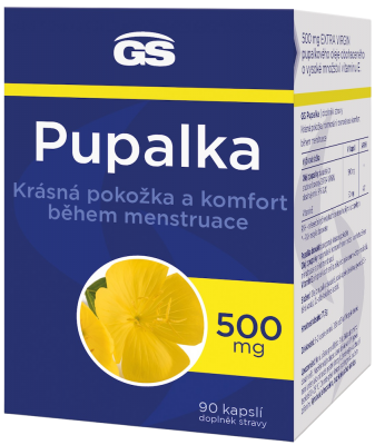 GS Pupalka Forte s vitaminem E 90 kapslí
