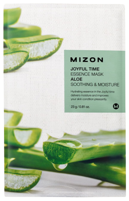 Mizon Joyful Time Aloe Vera Plátýnková maska pro zklidnění a hydrataci 23 g Mizon Joyful Time Aloe Vera Plátýnková maska pro zklidnění a hydrataci 23 g